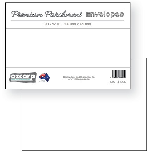 C6 Envelopes - Pack of 20