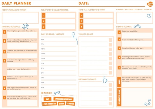 [TK-3107] Daily Planners (A3) - Singles
